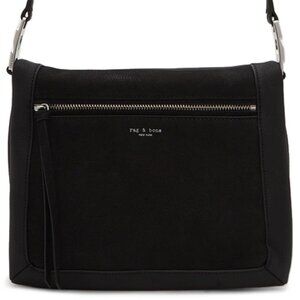 COPY - Rag & Bone Olympus Black Leather Crossbody Purse